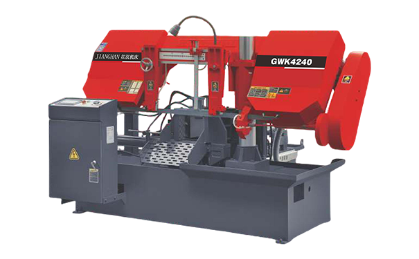 九寨沟GWK4240数控双柱卧式带锯床